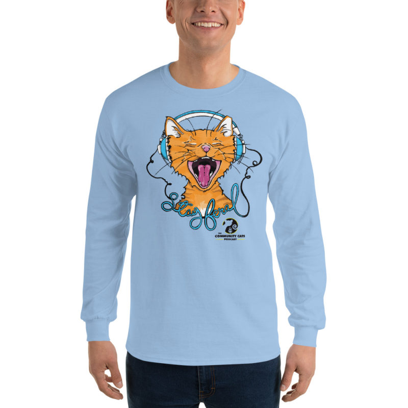 "Stay Feral" Men’s Long Sleeve Shirt - Image 3