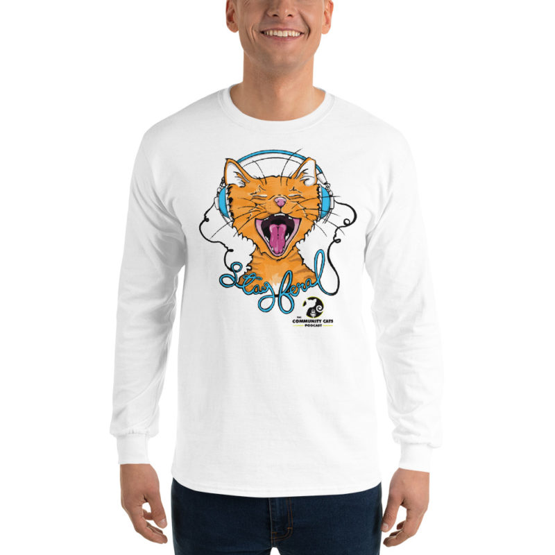 "Stay Feral" Men’s Long Sleeve Shirt