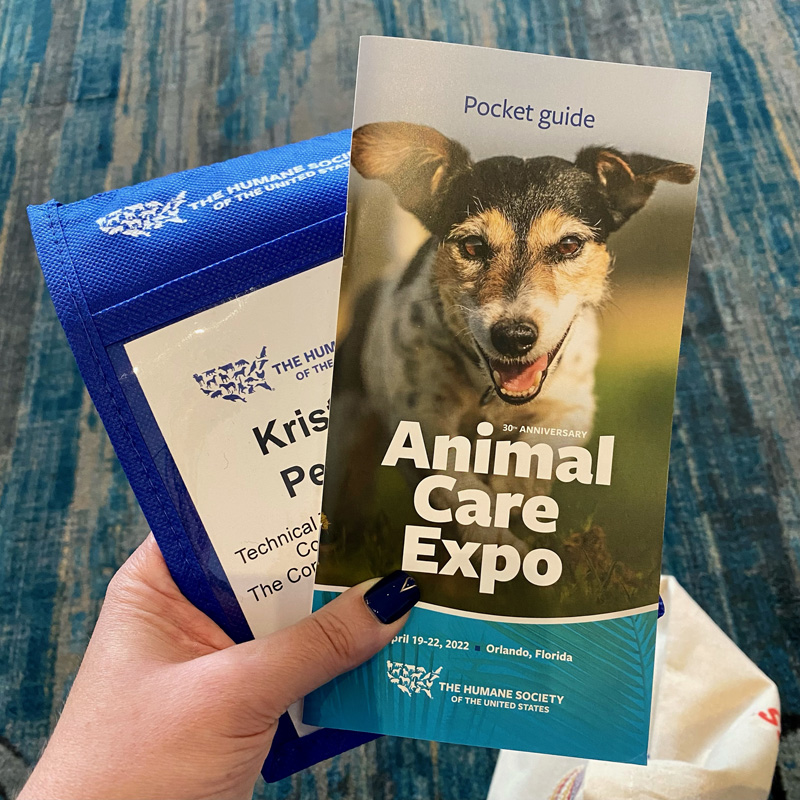 CCP Goes to HSUS Animal Care Expo