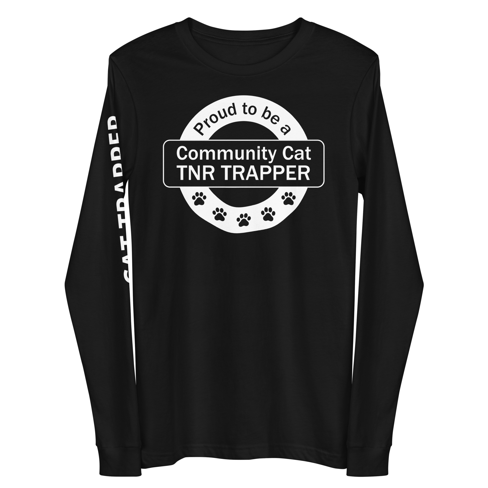 Community Cat Trapper Unisex Long Sleeve Tee - The Community Cats