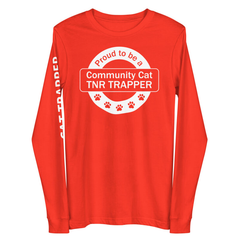 Community Cat Trapper Unisex Long Sleeve Tee - Image 3