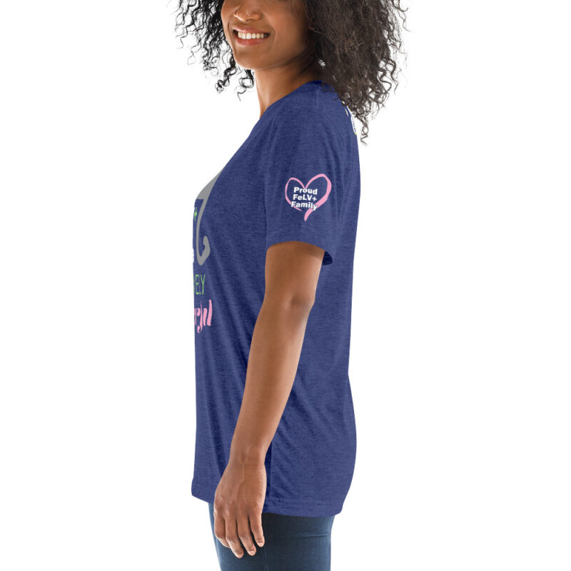 PAWSITIVELY Wonderful FeLV Shirt (Proud FeLV Family sleeve) - Image 9