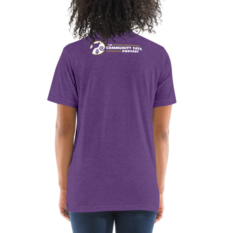 PAWSITIVELY Wonderful FeLV+ Short sleeve t-shirt - Image 4